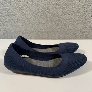 Allbirds Tree Breezers Ballet Flats. Navy Blue 9M